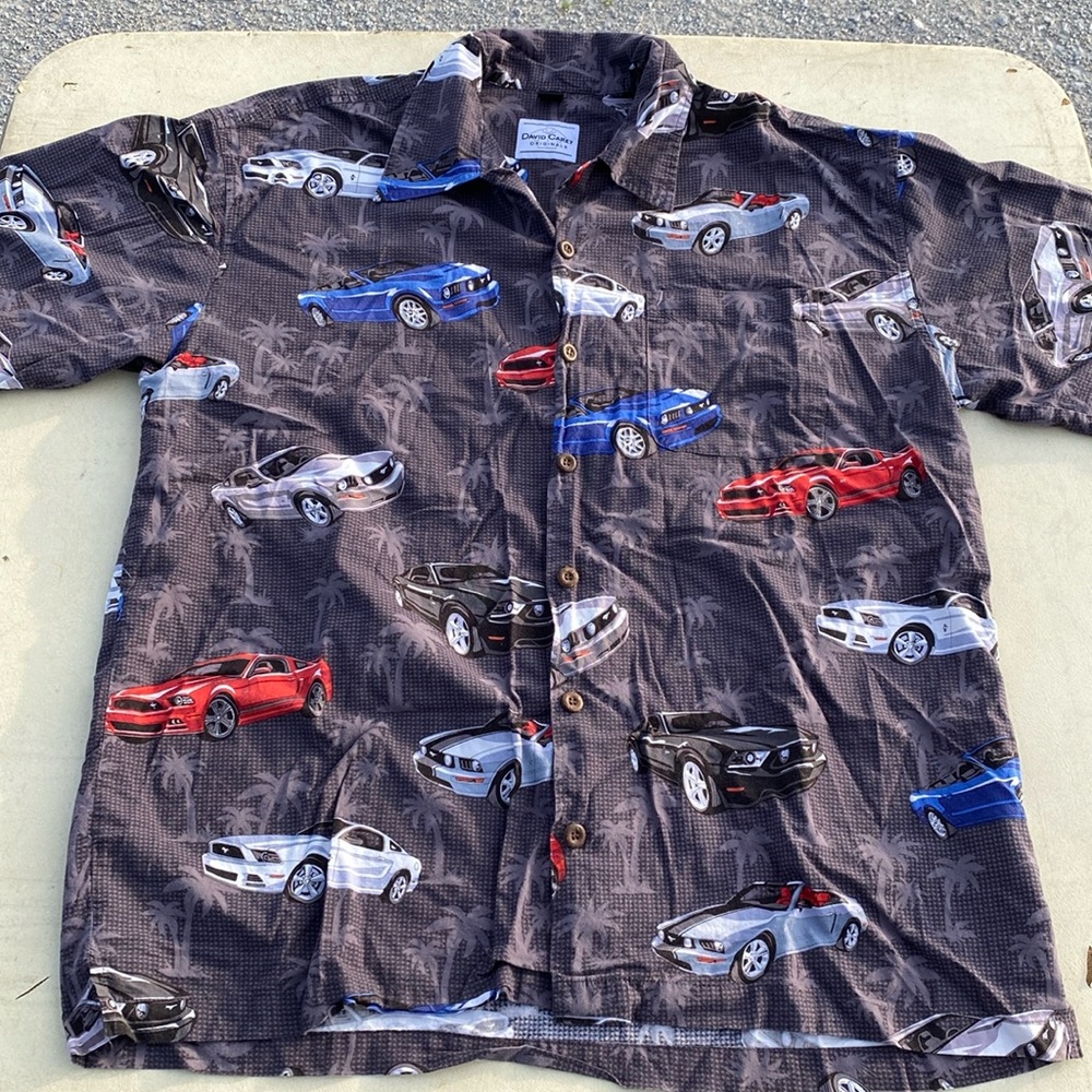 David Carey Originals Corvette Shirt Size XL